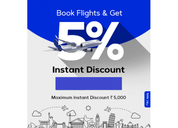 Easemytrip Flight Offer Flat 5% Off on Flight Ticket Bookings ...