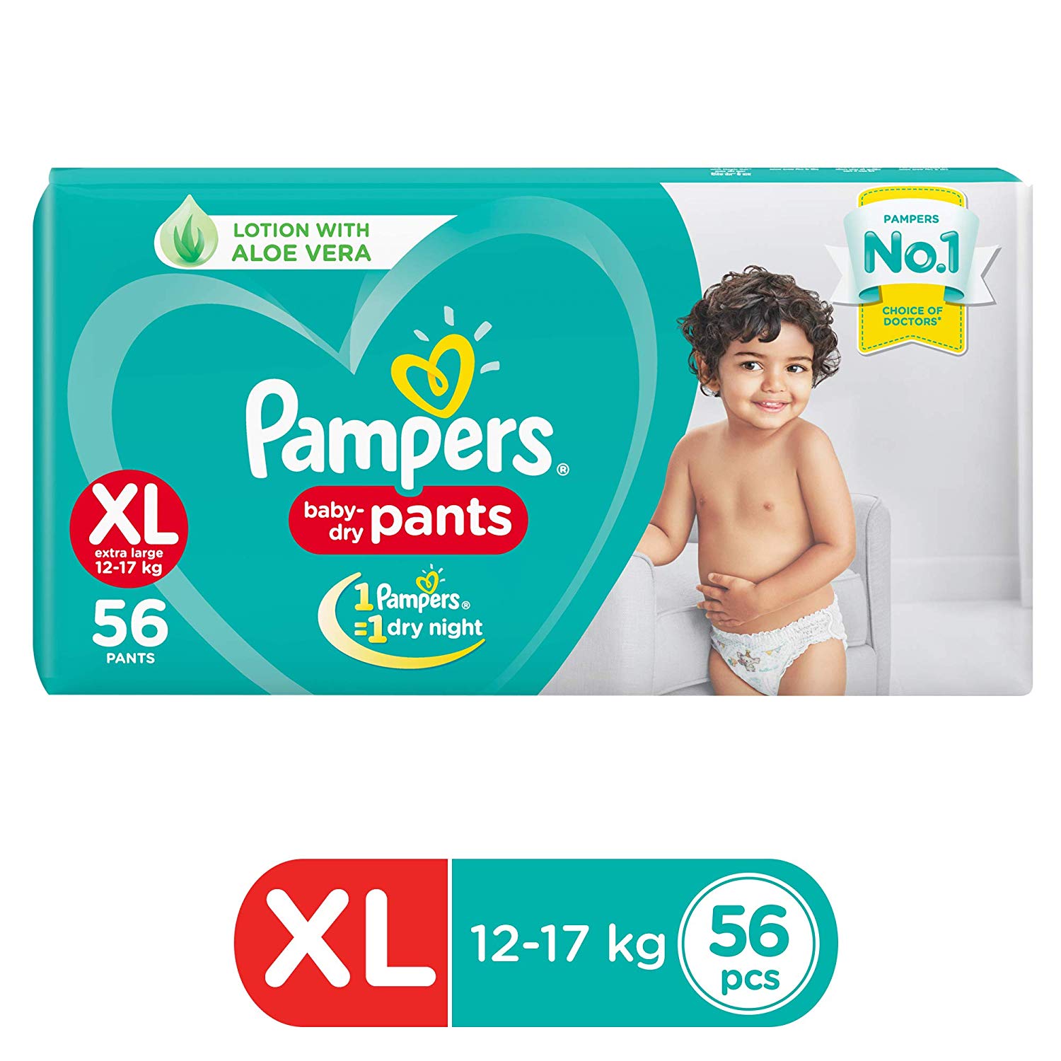 Baby Pampers New Diapers Pants, XL 56 CountBest Price dealbates Best